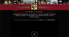 Desktop Screenshot of corbinparkop.com