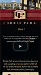 Mobile Screenshot of corbinparkop.com